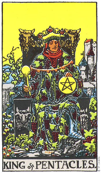 king of pentacles rider